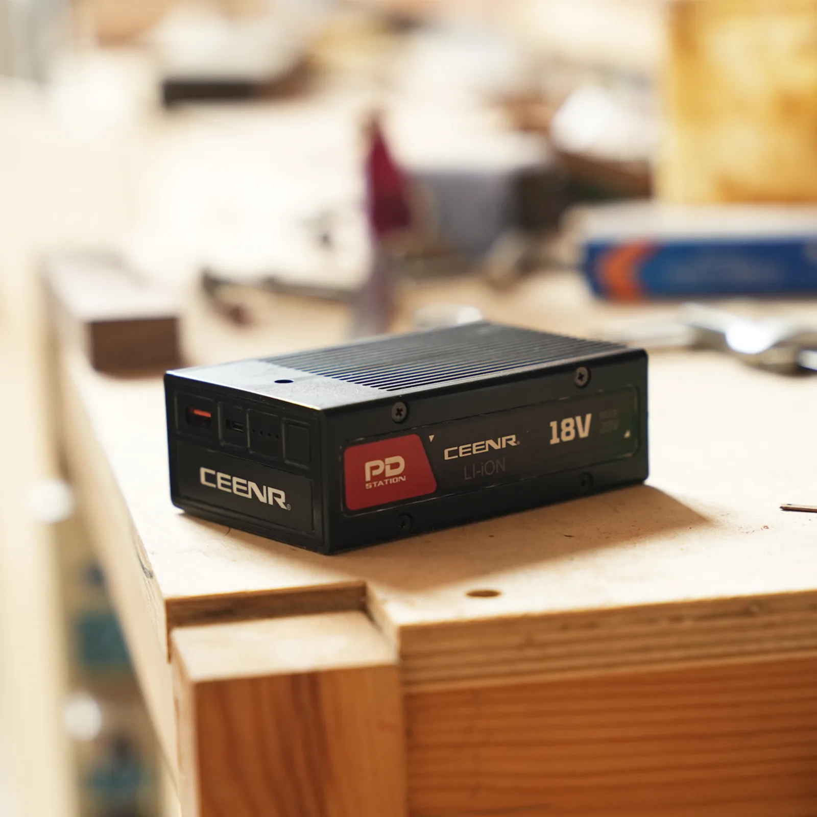CEENR PDnation™ 4.0Ah Universal Power Tool Battery — 1,600+ Tools, USB-C in real-world use