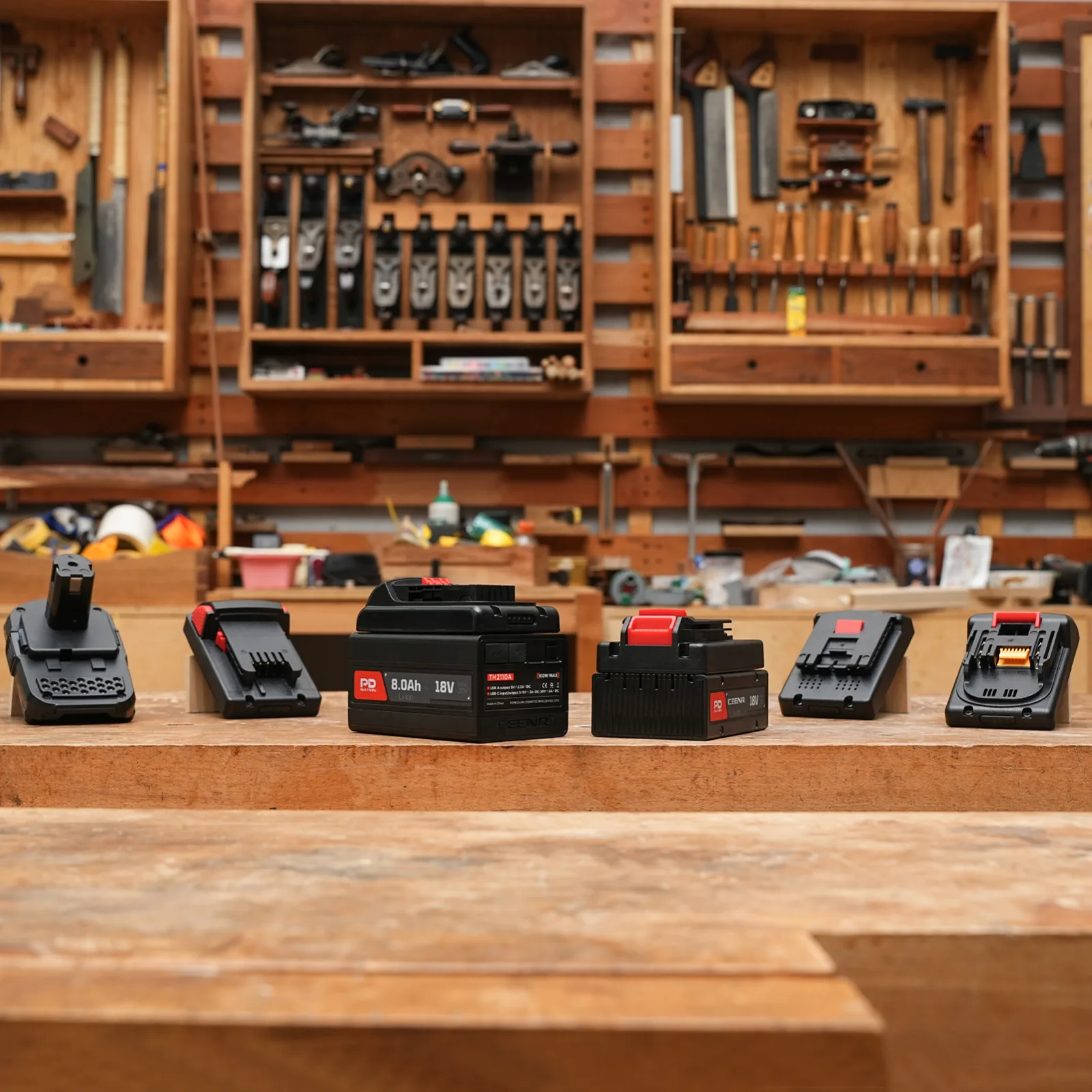 CEENR PDnation™ 4.0Ah Universal Power Tool Battery — 1,600+ Tools, USB-C — view 6